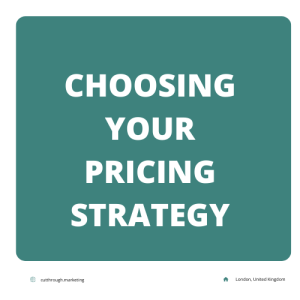 Choosing Your Pricing Strategy icon